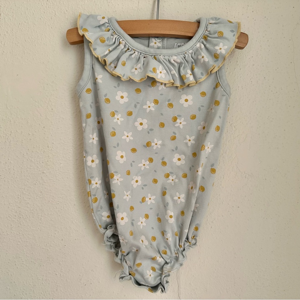 3/$20 - Tun Tun ruffle collar romper